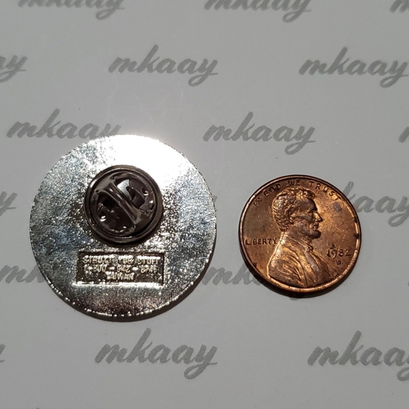 Legacy AA logo 4th of July commemorative lapel pinback stars fireworks American - Picture 3 of 3